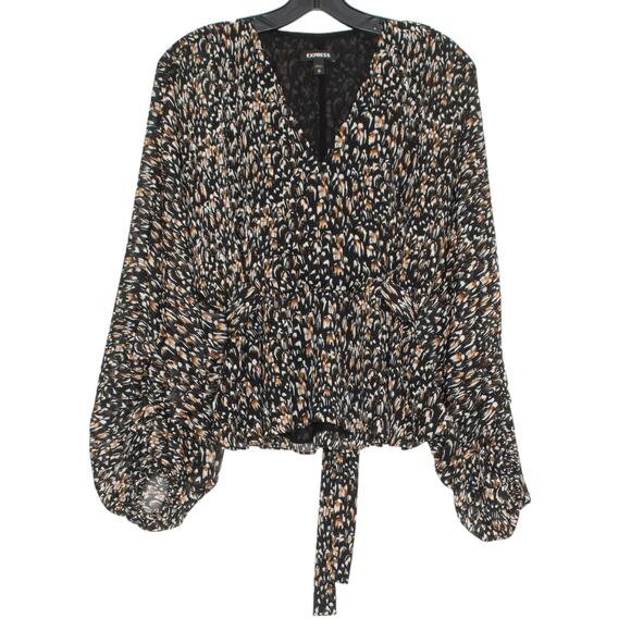Express Top Y2K Boho Coastal Grandma Cottage Feminine Statement Indie Black XS - Picture 1 of 7